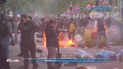 Violences en marge de la Coupe de Belgique: nouvelles tensions en soirée à Bruxelles