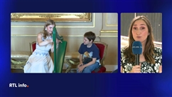 La princesse Elisabeth a mené sa première activité officielle au palais royal de Bruxelles